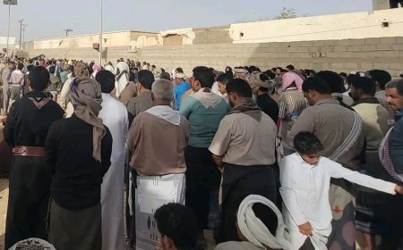 في موكب جنائزي مهيب يتقدمه الأمين العام.. تشييع جثمان الشاب علي باعلي إلى مثواه الأخير في مقبرة عتق