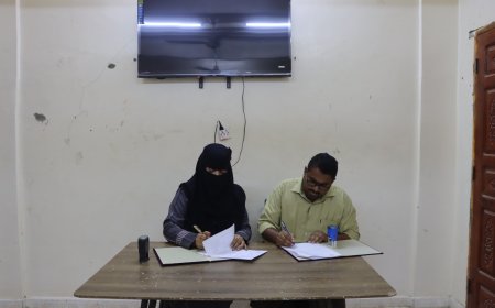 مركز المرأة بجامعة لحج ومؤسسة بصمة للتنمية والحقوق يوقعان مذكرة تعاون مشترك