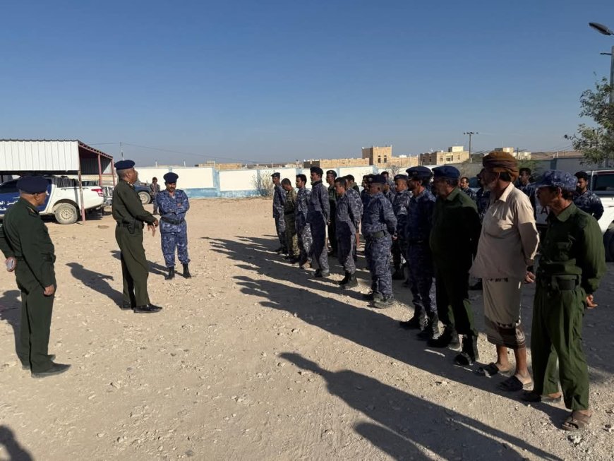 العميد الجابري يتفقد مستوى الجاهزية بمديريتي الضليعة ويبعث ويشدّد على رفع اليقظة وتكثيف العمل