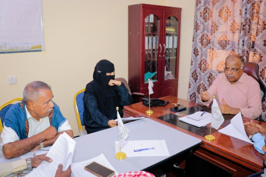 تنفيذية مؤتمر حضرموت في غيل باوزير تؤكد على الشراكة المجتمعية وتفعيل البرامج التوعوية