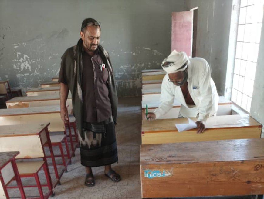 مدير تربية ميفعة شبوة يؤكد جاهزية المراكز الاختبارية