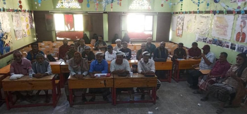 القيادة المحلية للمجلس الانتقالي الجنوبي بمديرية يهر يافع تعقد اجتماعها للفصل الأول من العام الجاري 2025م