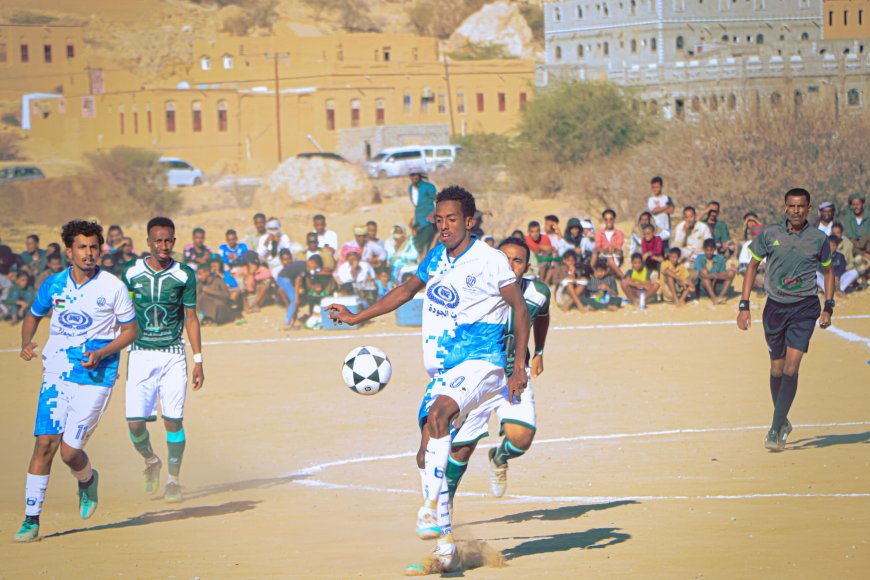 التعادل السلبي يخيم على مباراة اهلي القرين وهلال القويرة في دوري BMC المحضار