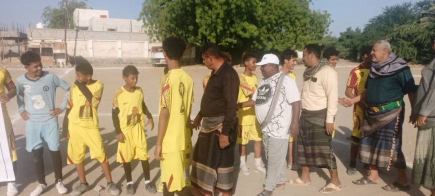 انطلاق دوري الناشئين للفقيدين عبدالله جرادي وعلي المشرقي في خنفر