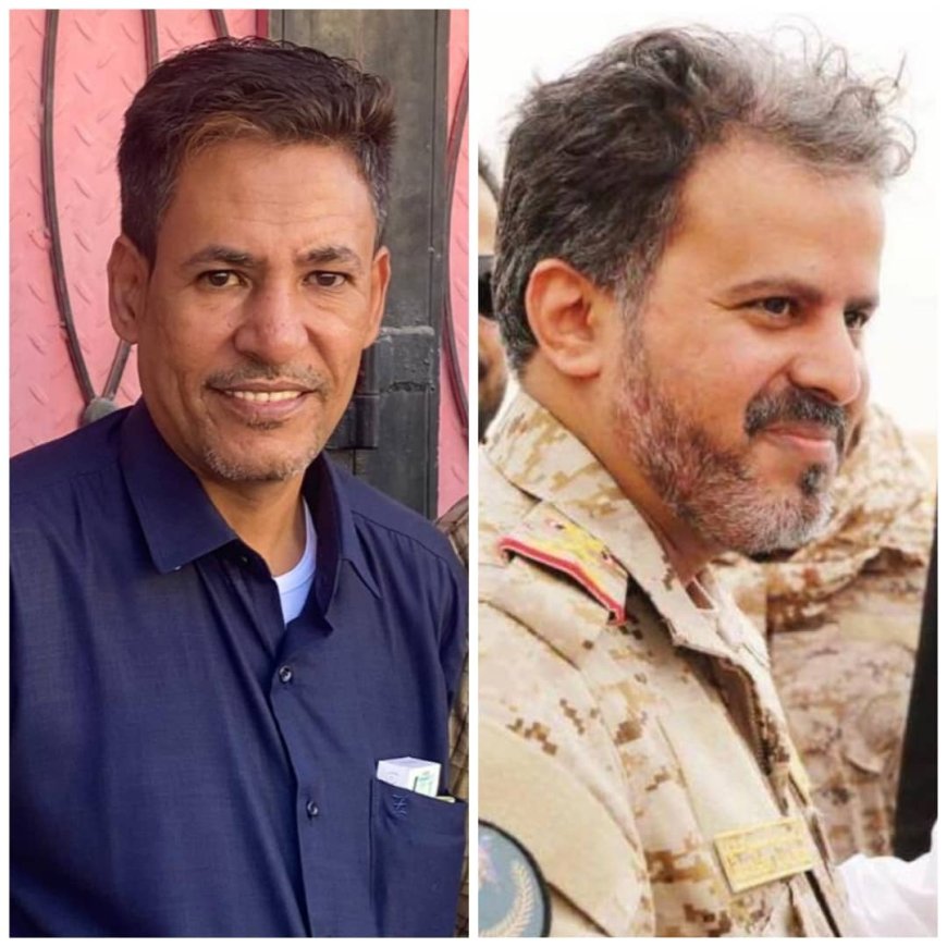 رئيس نادي عرفان يشكر باني نهضة الرياضة في المنطقة الوسطى اللواء ناصر عبدربة هادي لدعمه المستمر لبناء ملعب عرفان الرياضي