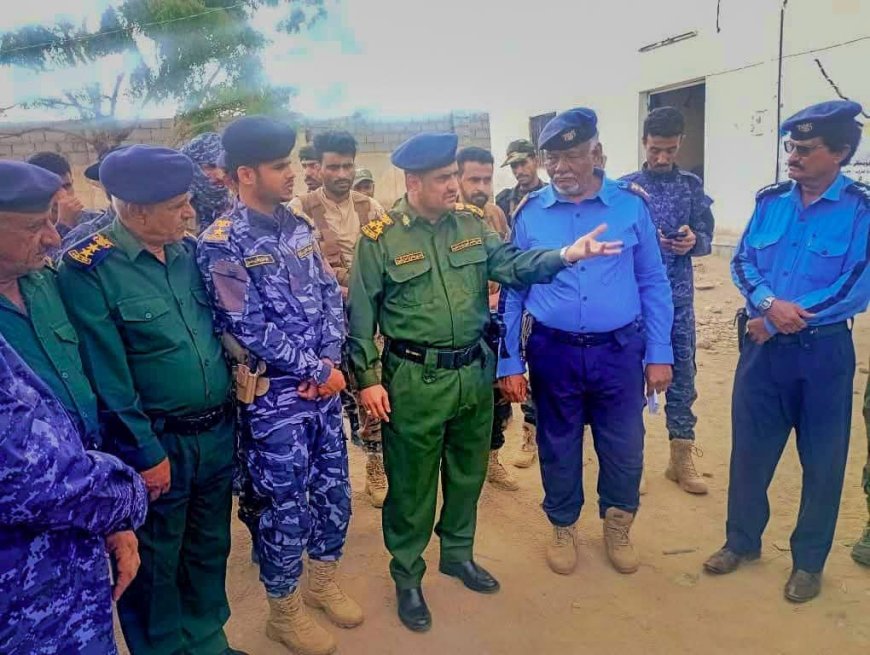 إدارة أمن أبين تدشن أسبوع المرور العربي تحت شعار " تمهل أمامك حياة"