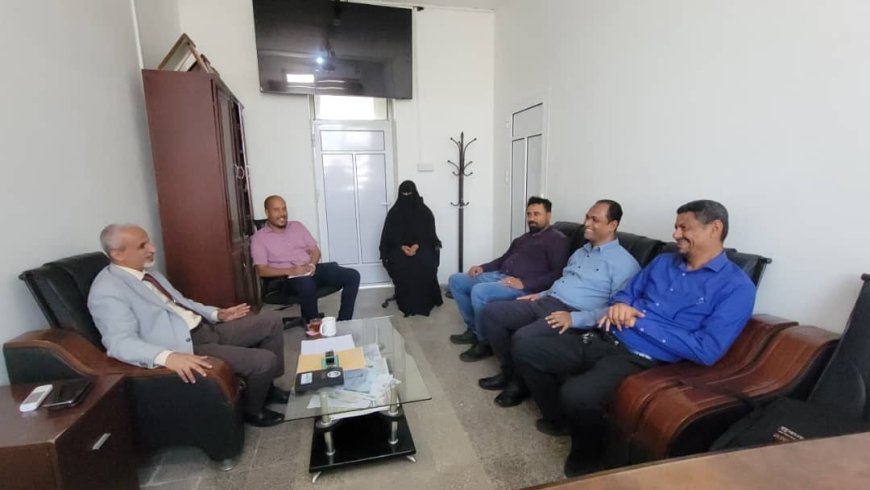 في إطار بناء وتعزيز أفاق التعاون الصحي المشترك الوكيل الشبحي يلتقي بمؤسسة قمة عدن للصحة والتربية والتنمية AAF