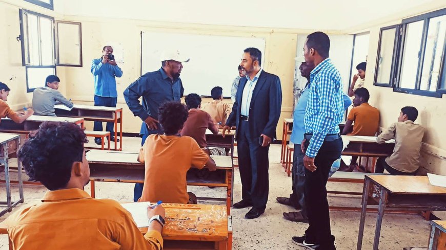 انتقالي أبين يدشن امتحانات الثانوية العامة للعام الدراسي 2024/2025