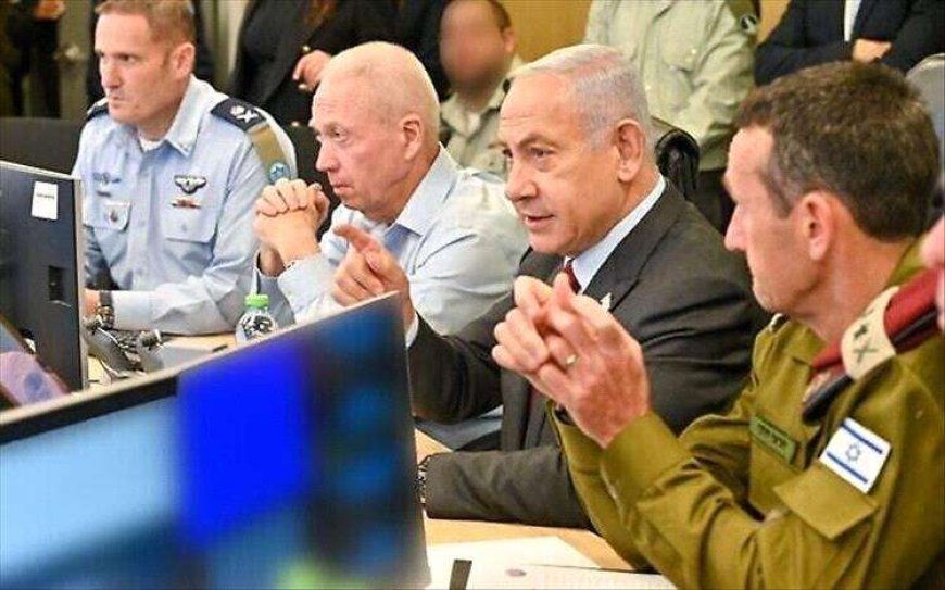 "نتنياهو" يشرف شخصياً على هجوم الحديدة من مقر وزارة الدفاع بتل أبيب