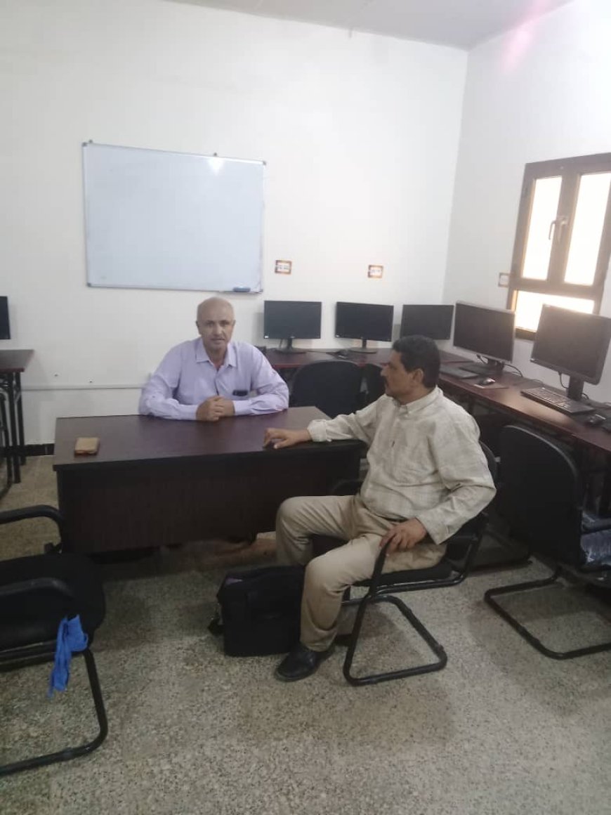 عميد كلية اللغات يشيد بعملية اشهار منسقية اللغات والترجمة في جامعة أبين