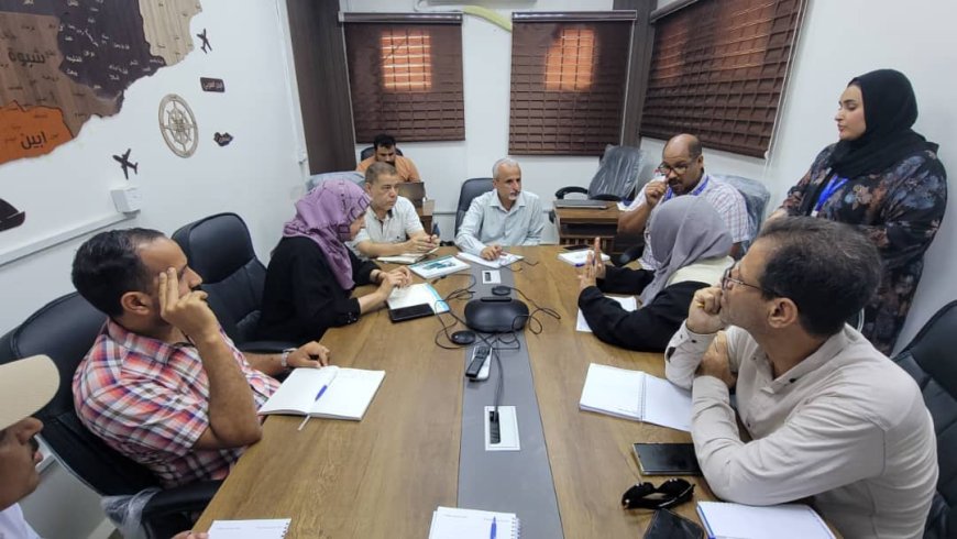 أستعداداً لتدشين جملة من المشاريع الجديدة في المرافق الصحية بالمحافظات.. الوكيل الشبحي يلتقي منظمة ميدجلوبال ومؤسسة يمان
