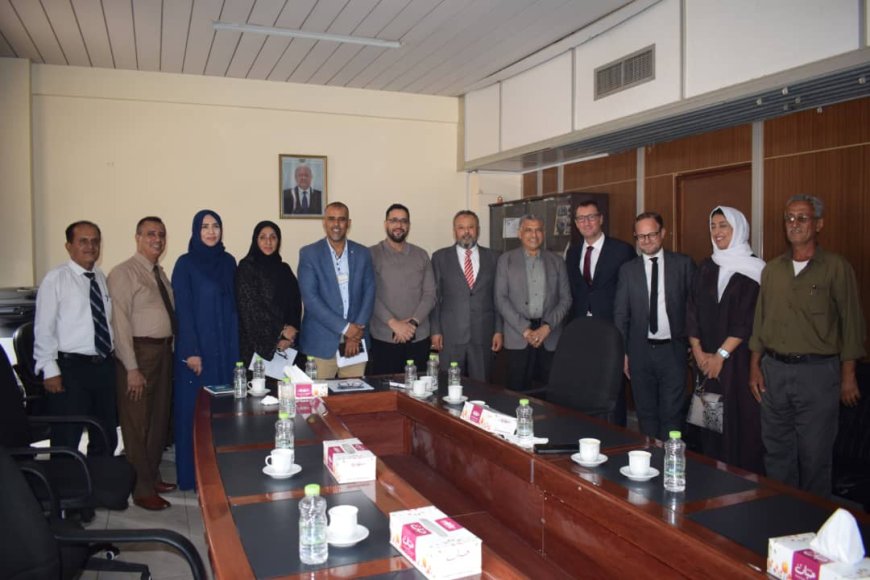 نائب المحافظ يناقش مع وفد "فريدريش ايبرت" إقامة توأمة بين مدينة عدن وإحدى المدن الألمانية