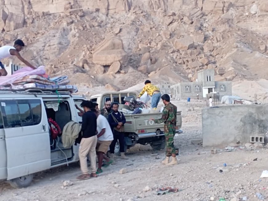 شرطة شبوة تواصل الحملة في نقل المهاجرين غير الشرعيين إلى خارج مدينة عتق