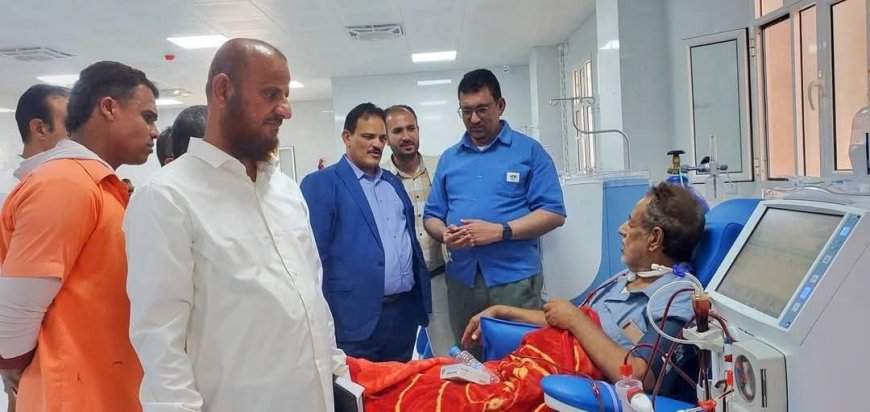 فريق من وزارة الصحة ينفذ نزولًا ميدانيًا لتقييم خدمات التأهيل والدعم النفسي بمستشفى خليفة العام بالتربة
