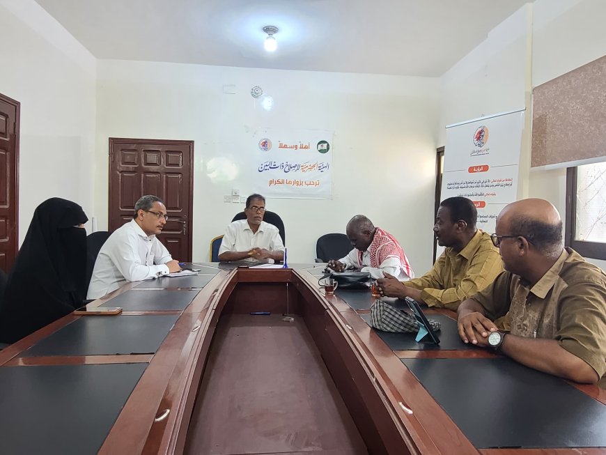 الهيئة الحضرمية لإصلاح ذات البين تعقد اجتماعها الدوري الأسبوعي لمناقشة سير عملها ونشاطها