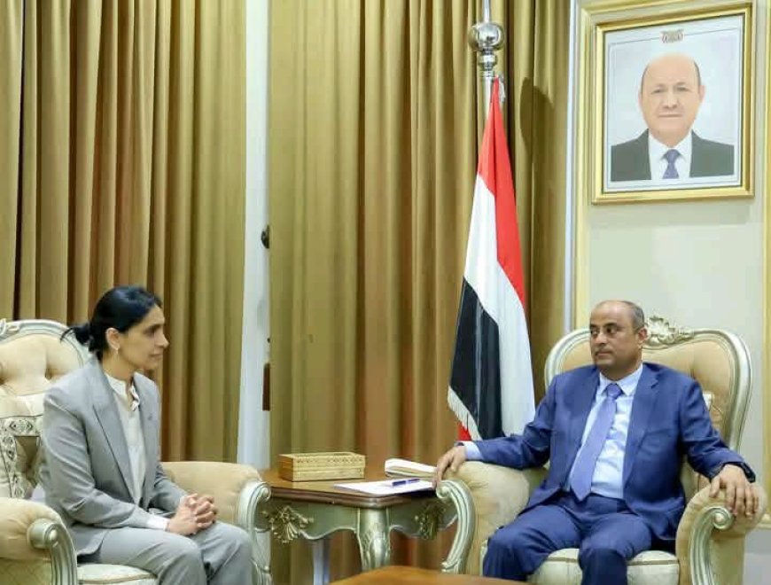 دولة رئيس مجلس الوزراء يشيد بمستوى العلاقات الثنائية مع بريطانيا والدور المعول عليها لدعم أولويات الحكومة
