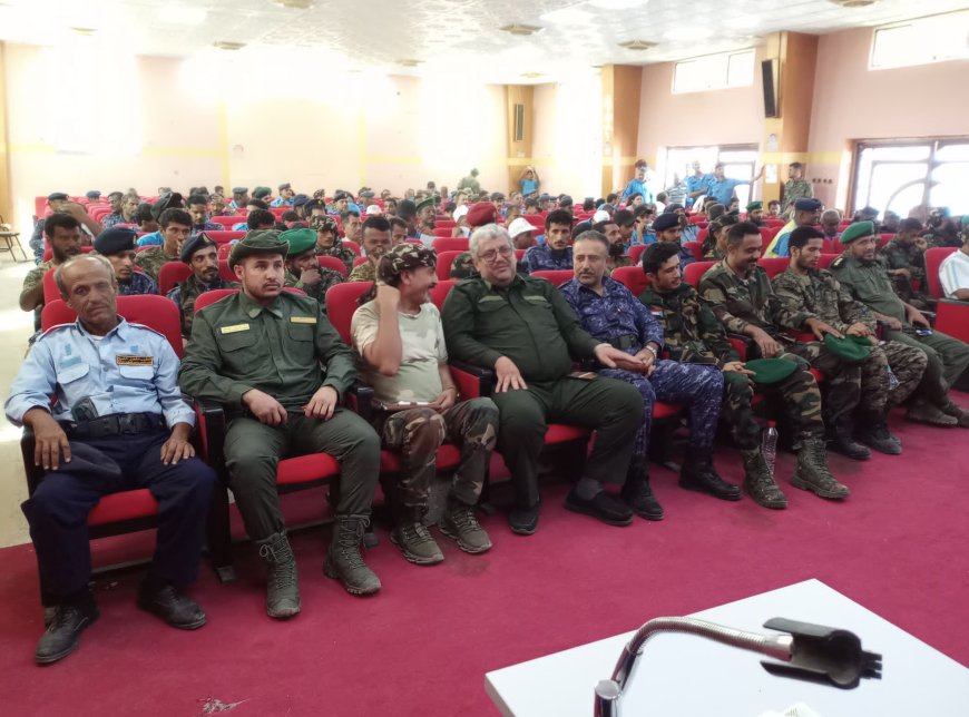 برعاية محافظ لحج.. حفل ختامي مميز لفعاليات أسبوع المرور العربي تحت شعار "تمهّل أمامك حياة"