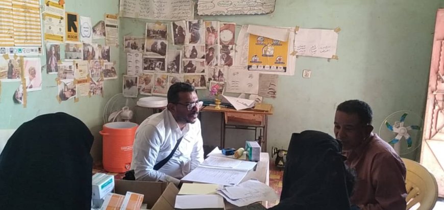 زيارة طبية لجمعية اليسر الخيرية ضمن العربة المتنقلة لمنظمة الإنقاذ الدولية
