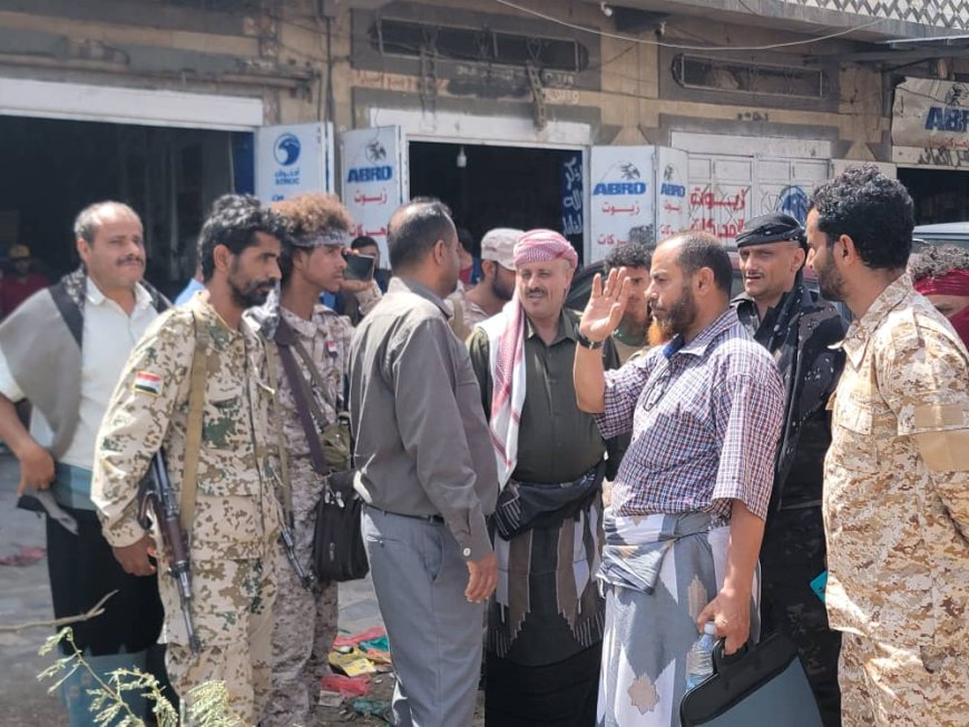 المدير الشاعري يوقف أعمال البسط والاعتداء على الشارع العام في مدينة قعطبة