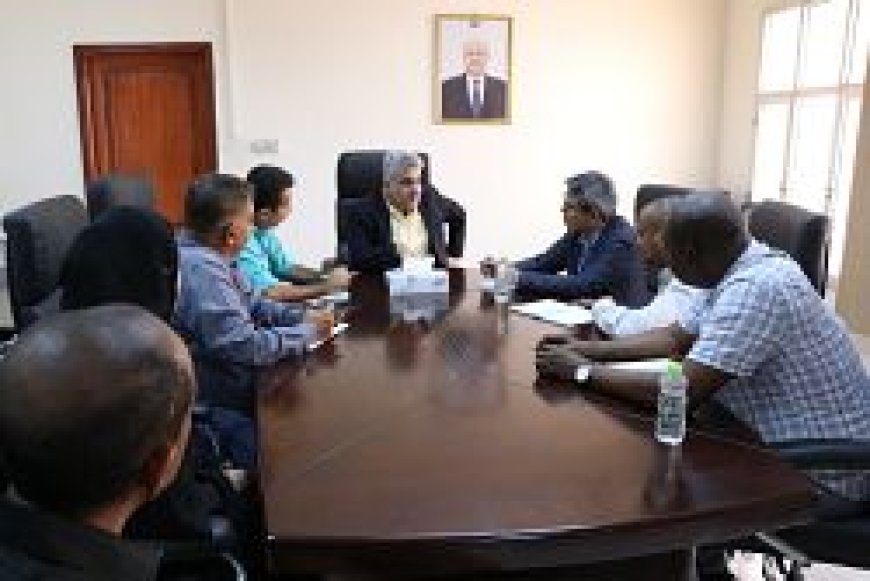 باصهيب يبحث مع مسؤولين أممين سبل مواجهة تحديات الغذاء والتنسيق المشترك مع اطباء بلا حدود الفرنسية
