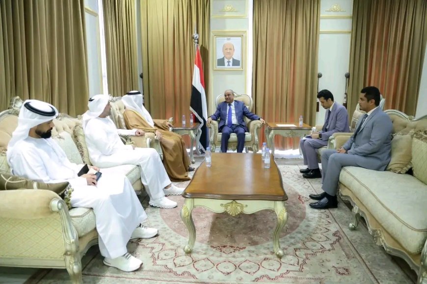 رئيس الوزراء يستقبل السفير الإماراتي لدى اليمن