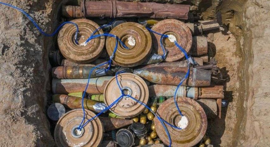 إتلاف أكثر من 5000 قطعة من الذخائر غير المنفجرة في أبين