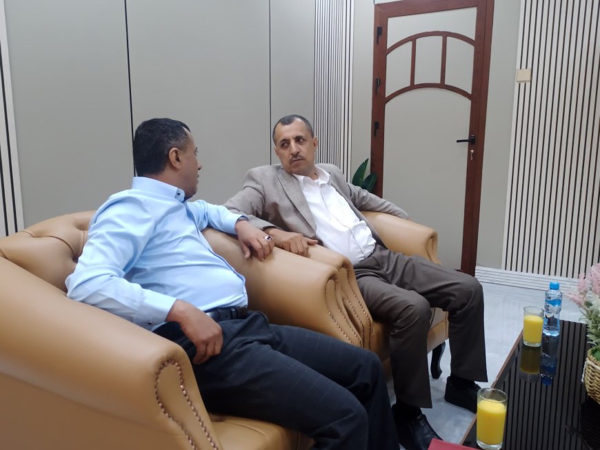 عدن.. مكتب الصناعة والتجارة والمؤسسة الاقتصادية يبحثان تعزيز التعاون المشترك