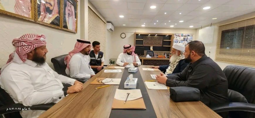 وفد مكتب شؤون حجاج اليمن يتفقد ترتيبات استقبال الحجاج في المدينة المنورة