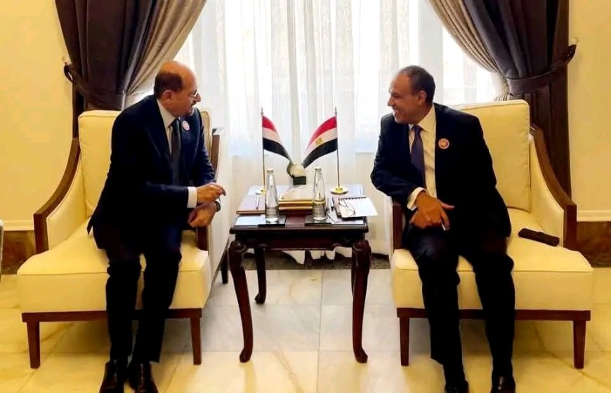 وزير الخارجية يبحث مع نظيره المصري العلاقات الثنائية بين البلدين وآفاق تطويرها
