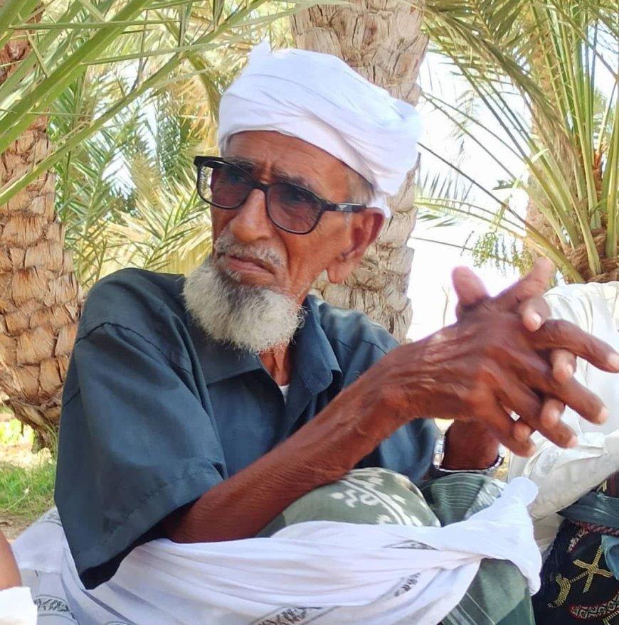 قيادات السلطة المحلية والمكتب التنفيذي برضوم تعزي آل العظم بوفاة الشيخ محمد يسلم جلهم العظمي