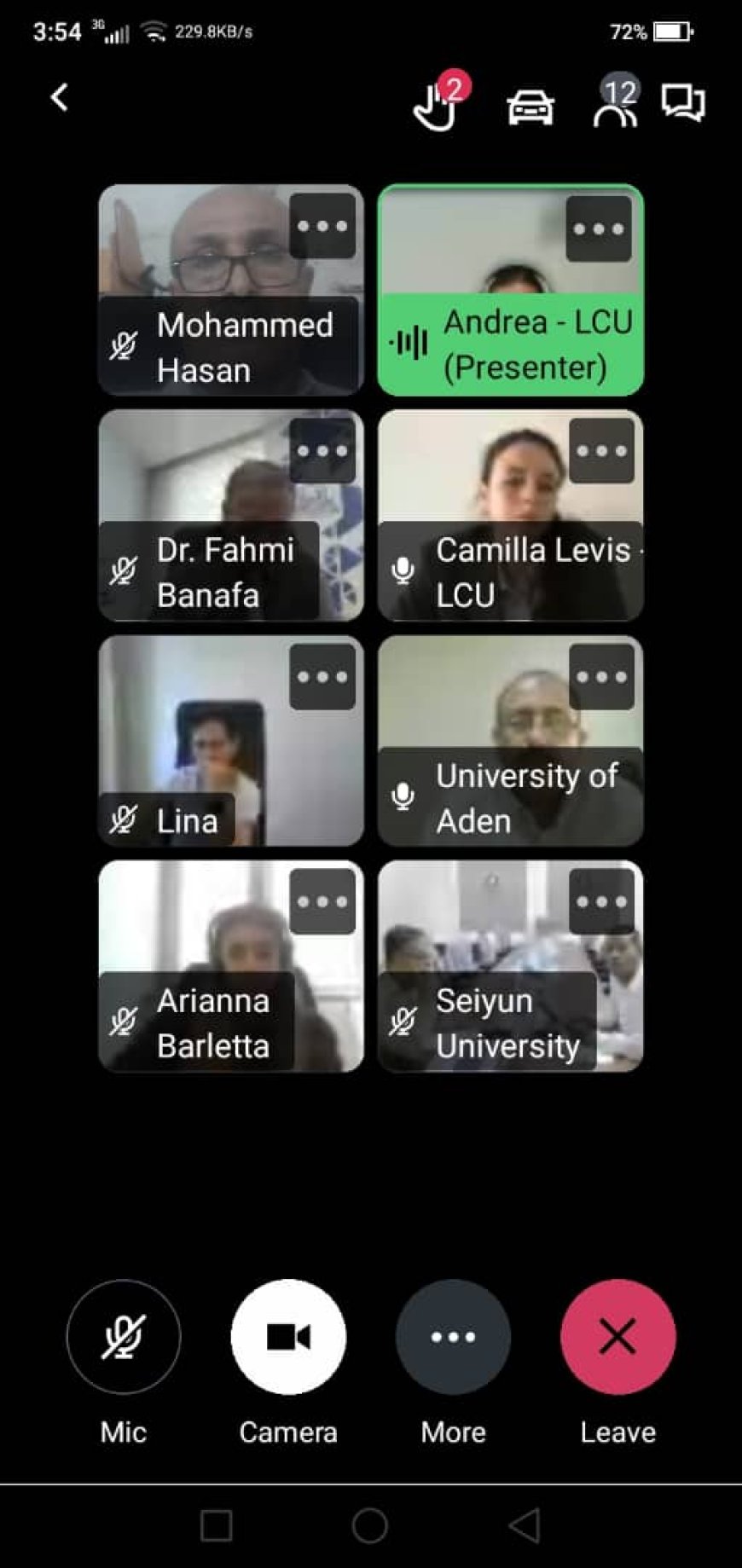جامعة أبين تشارك في الإجتماع الإفتراضي لشركاء مشروع YHELD لتطوير التعليم العالي لشهر مايو 2025م