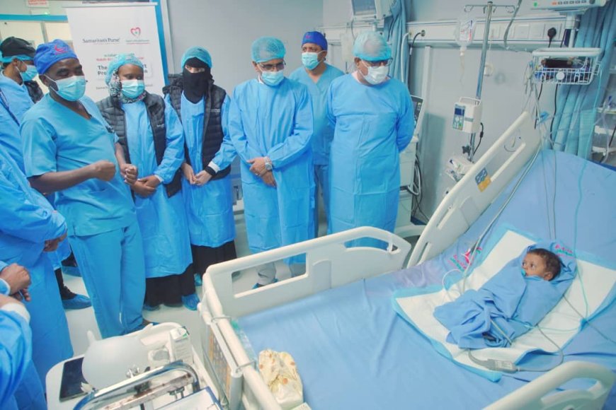 الأمين العام لمحلي حضرموت يدشن المرحلة الثانية من مشروع القلب للأطفال بمركز نبض الحياة بالمكلا