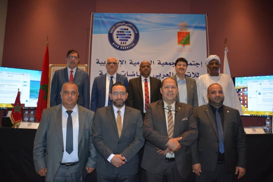 الوزير البكري يبارك للخليفي فوزه برئاسة الاتحاد العربي للرياضات المائية