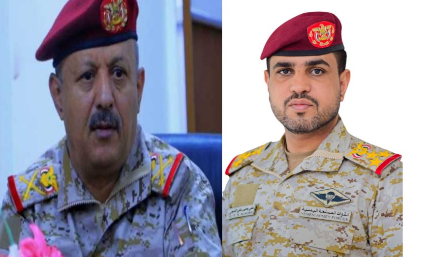 قائدا للواء 135 مشاة يعزي قائد المنطقة العسكرية الاولى اللواء صالح الجعيملاني بوفاة والدته