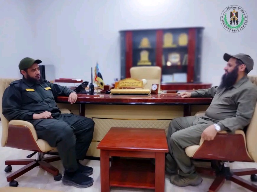 العميد الوالي يلتقي مدير عام شرطة لحج لمناقشة سبل تعزيز التعاون الأمني المشترك