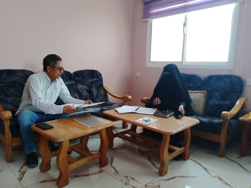 توقيع مذكرة تفاهم وتعاون مشترك بين اللجنة الوطنية للمرأة بحضرموت و مؤسسة الطبيب الزائر التنموية بالمكلا