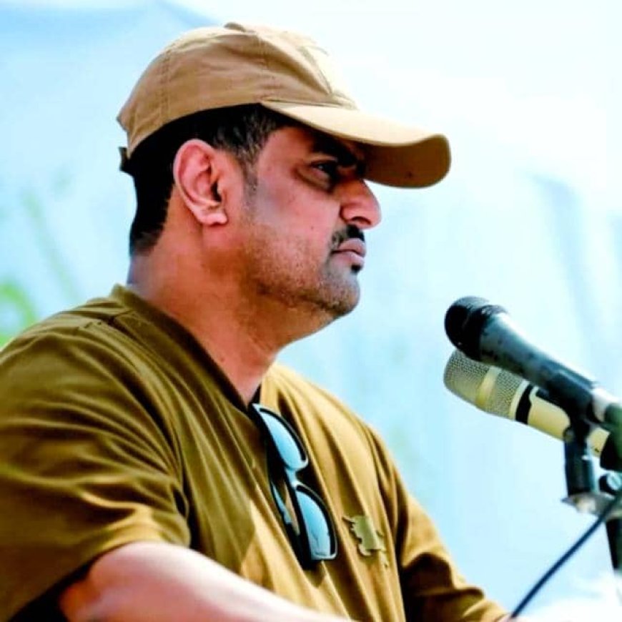 مدير أمن أبين يعزي في وفاة المناضل الجسور عوض سبوله الحيدري