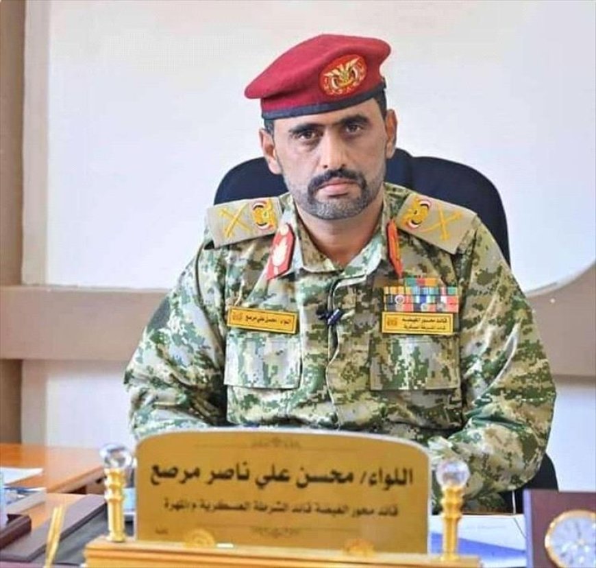 قائد محور الغيضة يعزي في وفاة الشيخ المناضل عوض سبوله الحيدري