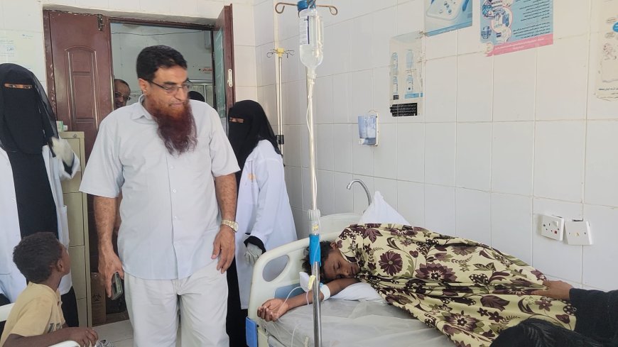 أبين: الدكتور الثرم يوجه بتفعيل زوايا الإرواء في المرافق الصحية كإجراء استباقي لمواجهة الإسهالات المائية والكوليرا واحتواء المخاطر