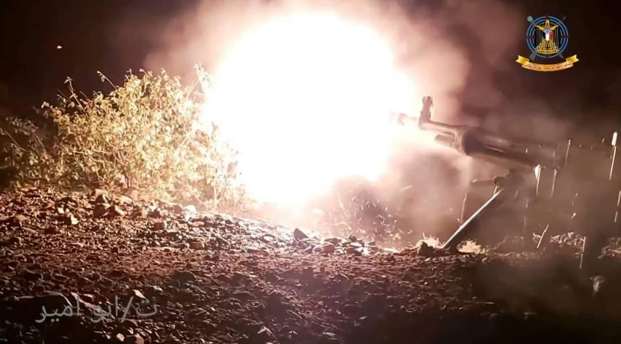 قواتنا الجنوبية تكسر هجومًا حوثيًا شمال غرب الضالع وتكبد العدو خسائر فادحة