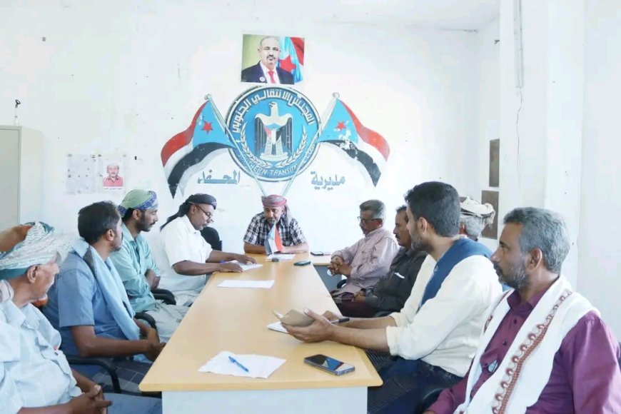 تنفيذية انتقالي المحفد بأبين تعقد إجتماعها الدوري لشهر مايو وتستعرض الوضع الأمني والخدماتي بالمديرية