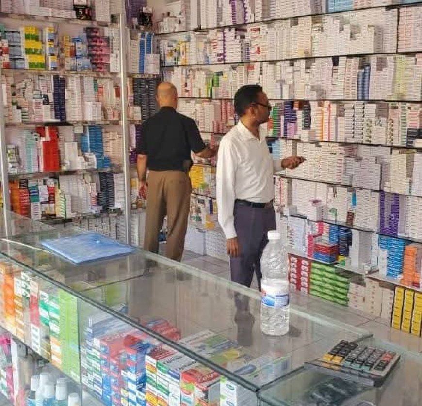 في يومها السادس·· حملة رقابية واسعة تستهدف 137 منشأة صحية بمديرية صالة ومنها ضبط الأدوية المنتهية والمهربة