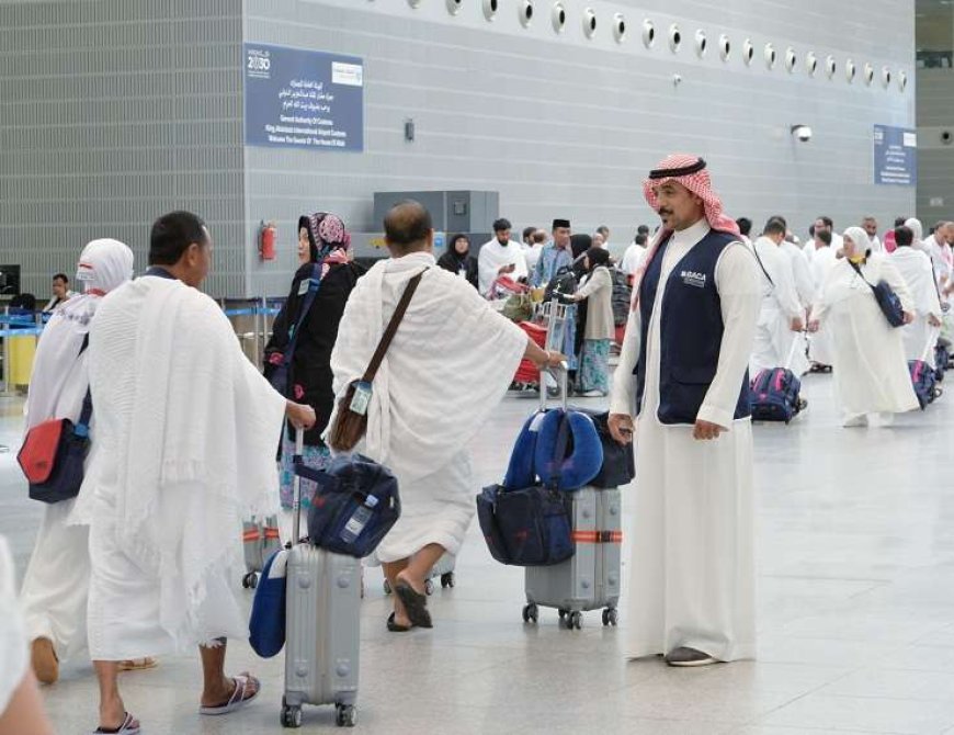 السعودية تعلن قدوم أكثر من 755 ألف حاج عبر المنافذ الدولية