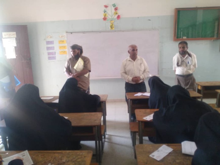 إختتام إختبارات الثانوية العامة في مراكز مديرية لودر
