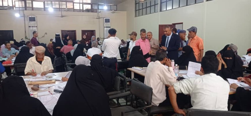 تدشين عملية تصحيح اختبارات الثانوية العامة في كنترول عدن