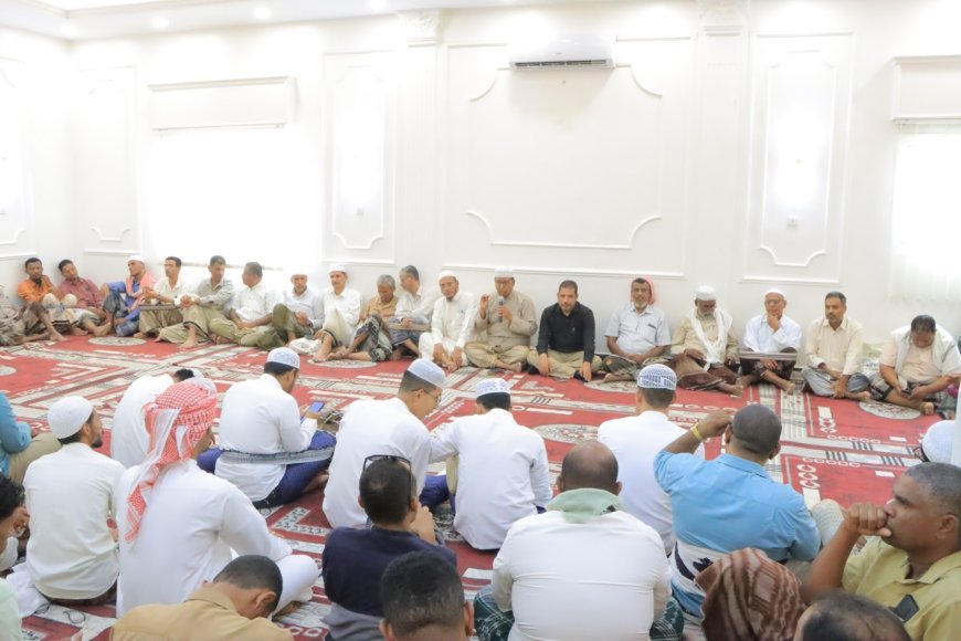 ثانوية الصبان تقيم لقاء التأخي والمحبة للهيئة التعليمية والمشتغلين بالمركز الاختباري