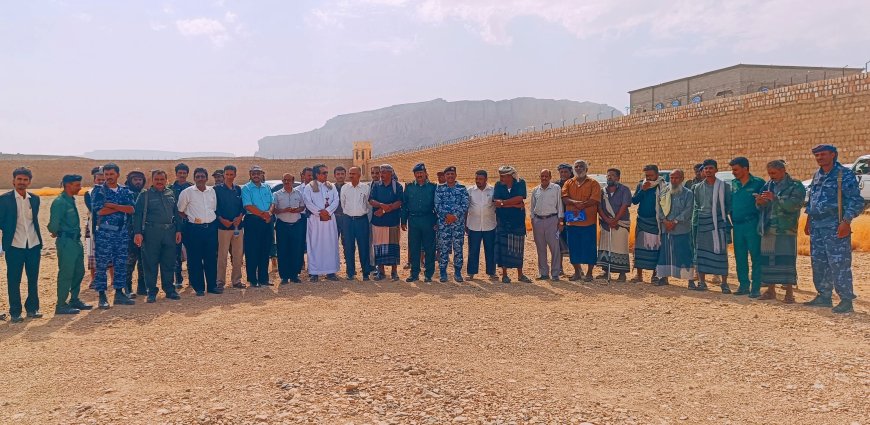 النيابة العامة وشرطة شبوة تنفذ حكم القصاص الشرعي بحق المدان يوسف بجنف