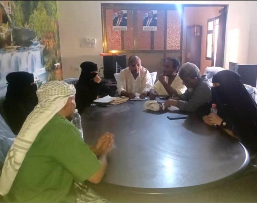 تنفيذية انتقالي الحوطة تعقد اجتماعها الدوري لشهر مايو 2025م