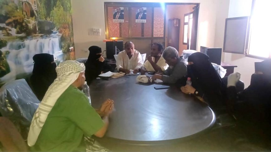 الهيئة التنفيذية لانتقالي الحوطة تعقد اجتماعها الدوري لشهر مايو