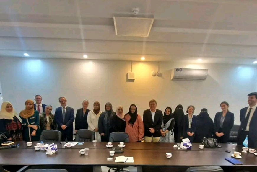 رئيسة اللجنة الوطنية للمرأة تبحث مع سفراء الاتحاد الأوروبي تعزيز الشراكة لدعم قضايا المرأة